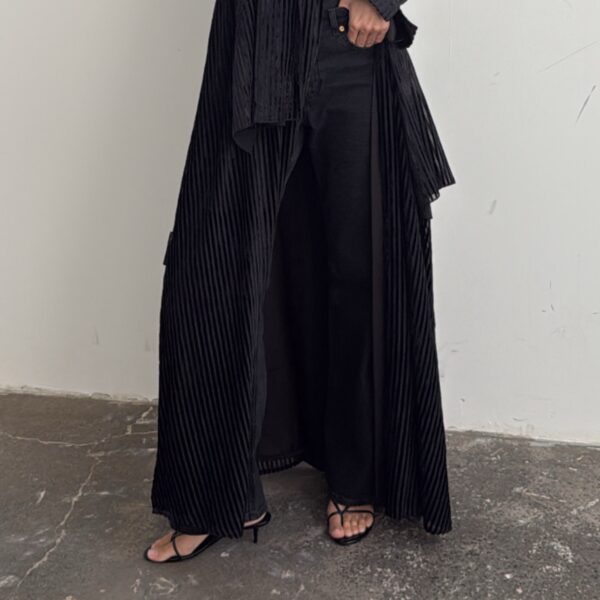 Dreamy velvet stripes